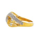 Beautiful Gold Ring with Amazing Design for Ladies